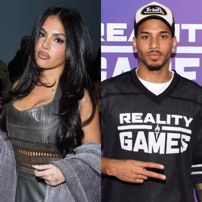 Huda Mustafa and Louis Russell split after nearly nine months as she readies debut single