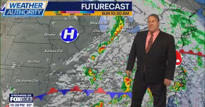Chicago Weather: Rain to arrive late Saturday before warm Memorial Day rebound