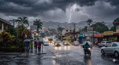 Weather Warning for Costa Rica as heavy rain and storms loom Saturday