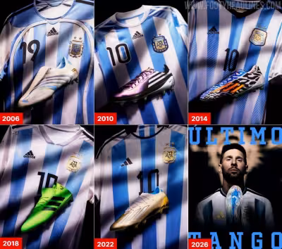 Kith Messi: Adidas marks Messi's 20-year tie with 'El Último Tango' boots