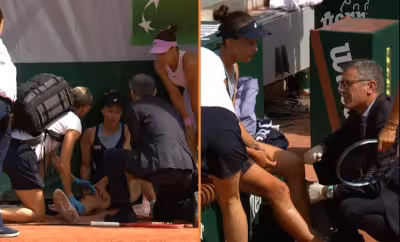 Zeynep Sonmez Withdraws from French Open Doubles After Fall