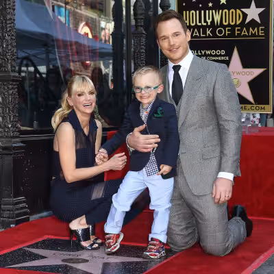 Chris Pratt’s son Jack, 13, nearly towers over Anna Faris at Scary Movie 6 premiere