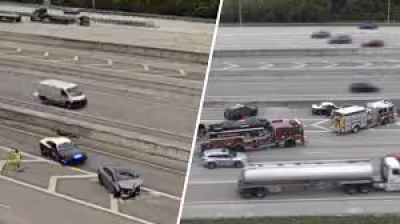 Car Accident Attorney: I-75 crash in Miramar blocks lanes after wall impact