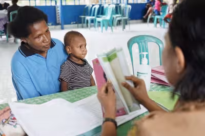 Immunizations push: WHO and Japan launch one-year drive in Indonesia