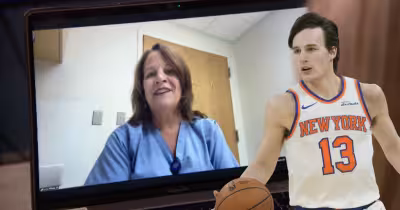 Tyler Kolek’s mother recalls confetti moment as Knicks head to NBA Finals