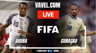 Curacao Vs Aruba ends first half 0-0 as Curaçao dominates play