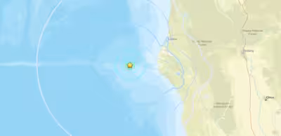 Earthquake Now: 5.1 Offshore Quake Hits 40 Miles West of Petrolia at 5:45 a.m.