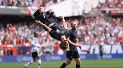 Jedi Robinson’s left‑footed volley levels U.S. vs Germany at Soldier Field
