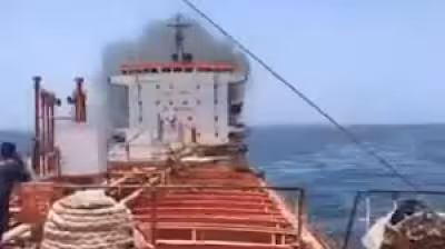 Oil Tanker Disabled Near Oman — Times of India Headline Says US Warplane Struck