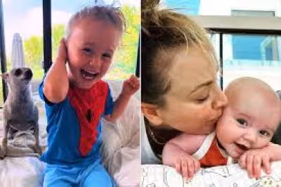 Kaley Cuoco shares video of daughter Matilda playing tennis in Spider‑Man outfit