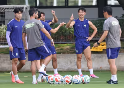 Cho Gue-sung: South Korea trained at Chivas Verde Valle in Guadalajara on June 10