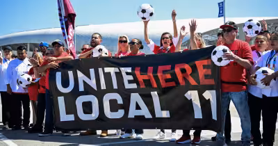 Sofi Stadium workers reach tentative deal, averting World Cup strike