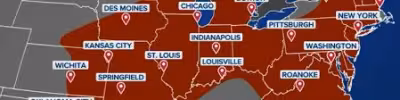 Weather Map: Confirmed tornado hits northwest Indiana, warning cites catastrophic damage