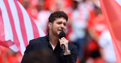 Michael Bublé Sings 'Bring It On Home to Me' at Copa Del Mundo 2026 Opener