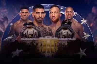 Ufc Results: Freedom 250 set for June 14 on the White House South Lawn