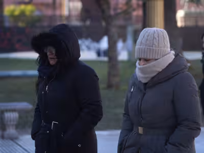 Frío alert in Argentina: SMN warns of extreme cold and strong winds Monday