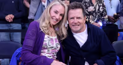 Michael J Fox, 65, courtside at MSG as Knicks take 3-1 lead in Game 4