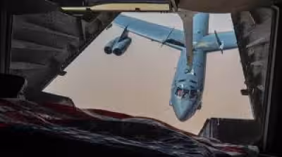 B-52 Stratofortress crashes shortly after takeoff at Edwards Air Force Base
