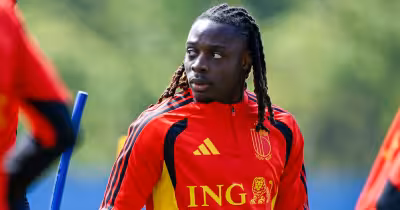 Jérémy Doku says he would 'definitely want to be there' for birth amid World Cup run