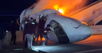 Netjets Crash in Laredo kills 1 and shuts Loop 20 after highway wreck