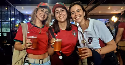 João Neves among names chanted as hundreds pack Pitch 25 ahead of Portugal opener