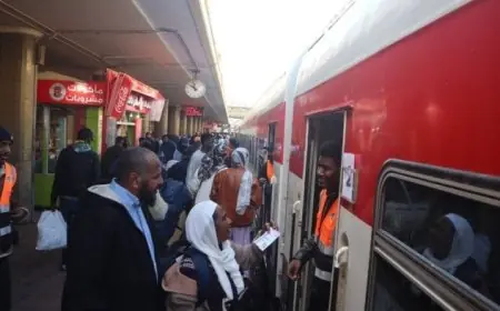 السكك الحديدية تطلق القطار 42 لتسهيل العودة الطوعية للأشقاء السودانيين