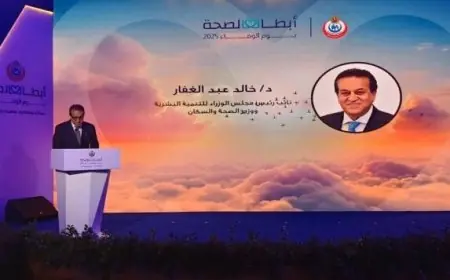 عبد الغفار يعلن: استثمارات القطاع الصحي في مصر تتخطى تريليون جنيه في عقد من الزمن