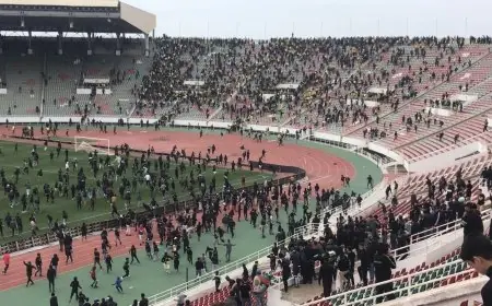 الجيش الملكي المغربي يستأنف عقوبات الكاف بعد أحداث مباراة الأهلي