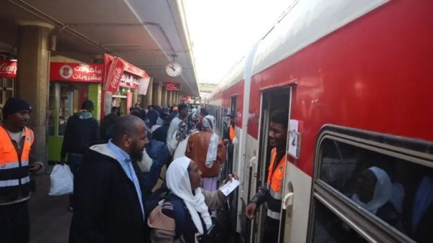السكك الحديدية تطلق القطار 42 لتسهيل العودة الطوعية للأشقاء السودانيين