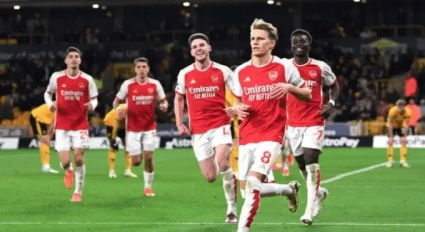 تشكيلة آرسنال أمام برايتون في الدوري الإنجليزي بقيادة ساكا في الهجوم