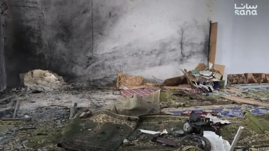 سوريا: تفجير يضرب مسجدًا في حمص ويسفر عن سقوط قتلى وجرحى