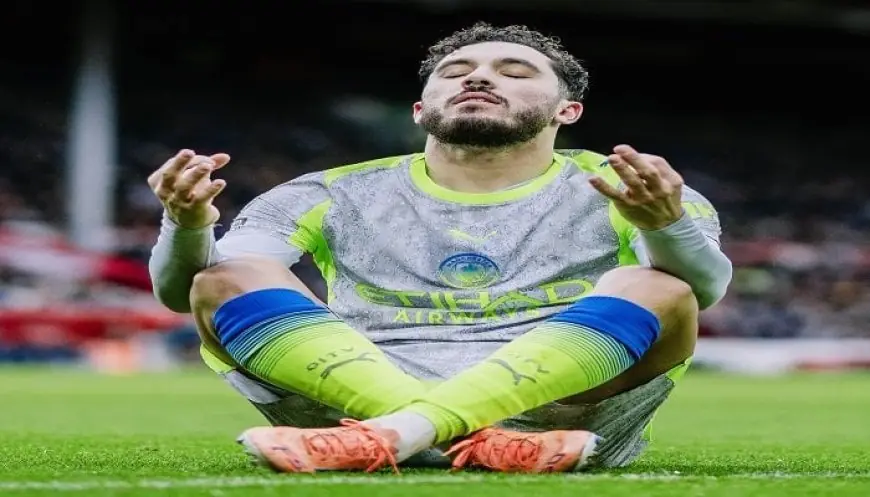 ريان شرقي يتألق كأفضل لاعب في مواجهة مانشستر سيتي ضد نوتينجهام فورست