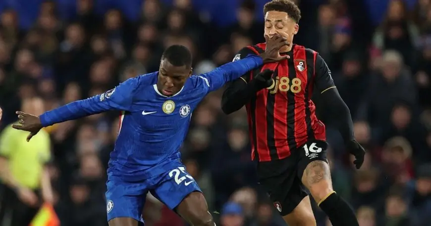 تعثر مثير لتشيلسي أمام بورنموث بعد شوط ناري يؤدى إلى تعادل مخيب