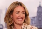 Cat Deeley Elevates Winter Jeans with a Chic Floral Blouse
