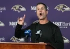 John Harbaugh Attends First In-Person Interview with Giants Today