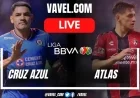 Cruz Azul vs Atlas LIVE: Second Goal Secures 2-0 Lead
