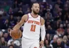 Knicks’ Brunson sidelined after ankle sprain
