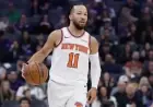 Jalen Brunson Exits Game Early Due to Ankle Injury