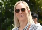 Zara Tindall Stuns in Stylish Espadrilles and Floral Midi on Beach Day