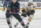 Bruins Battle Kraken in Public Skate Matchup