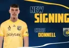 Central Coast Mariners Secure Signing of Chris Donnell