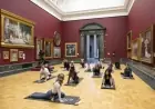 London Art Gallery Offers Free Yoga Classes Amid Exhibitions
