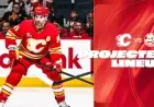 Flames vs. Islanders: Projected Lineup Revealed