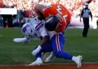 Broncos’ OL Frank Crum Scores Touchdown Against Bills