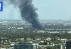 Massive Fire Engulfs Suburban Adelaide, Sends Towering Smoke Plume