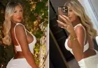 ‘Love Island’s Eve Gale Stuns in Bold, Backless White Dress’