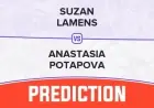 Suzan Lamens vs Anastasia Potapova: Australian Open 2026 Prediction