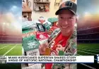 Hurricanes Superfan Flaunts Collection Ahead of National Championship Game
