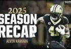 Alvin Kamara Shines in Saints’ 2025 Season Recap
