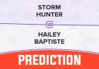 Australian Open 2026: Storm Hunter vs Hailey Baptiste Prediction